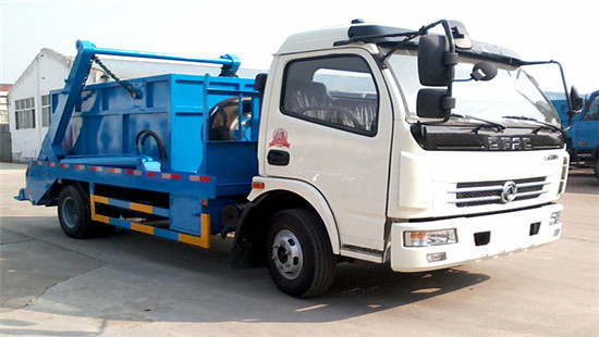 東風(fēng)多利卡擺臂式垃圾車︱6噸擺臂式垃圾車