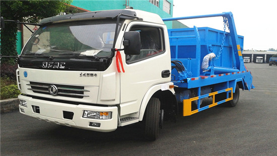 東風(fēng)多利卡擺臂式垃圾車︱6噸擺臂式垃圾車圖片