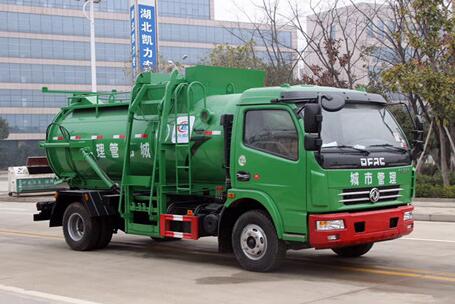 東風多利卡餐廚垃圾車︱8噸餐廚垃圾車