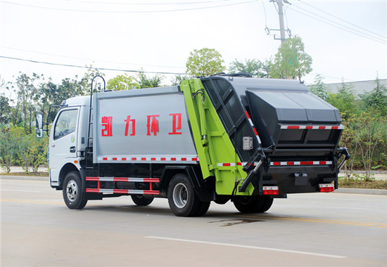 東風(fēng)多利卡壓縮式垃圾車︱8噸壓縮式垃圾車圖片