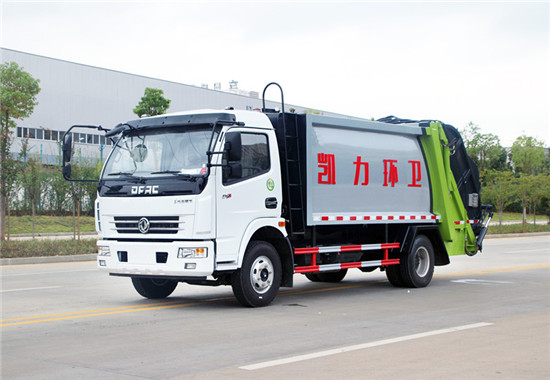 東風(fēng)多利卡壓縮式垃圾車︱8噸壓縮式垃圾車圖片