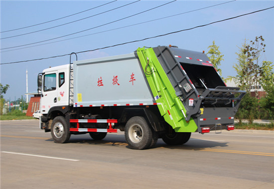 東風(fēng)D9壓縮式垃圾車︱10噸壓縮式垃圾車圖片