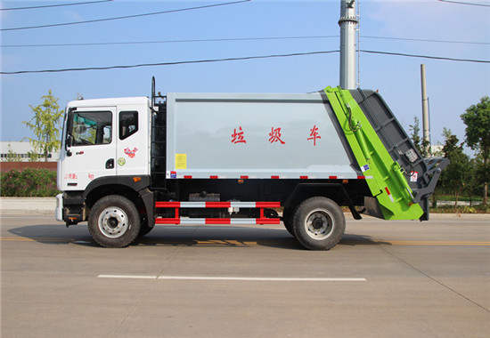 東風(fēng)D9壓縮式垃圾車︱10噸壓縮式垃圾車圖片