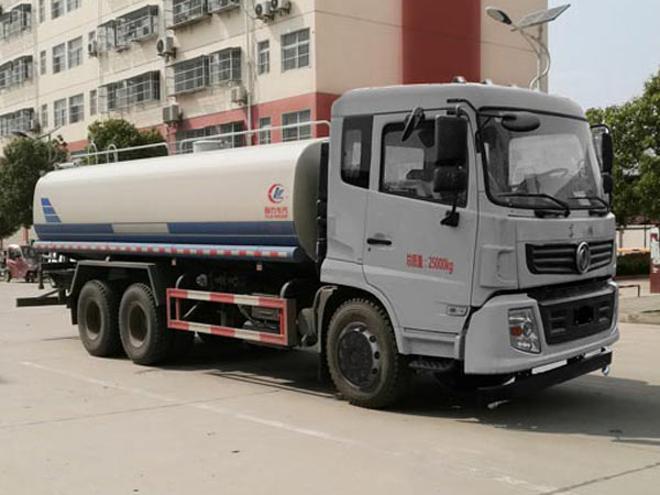 東風后雙橋灑水車︱18噸灑水車