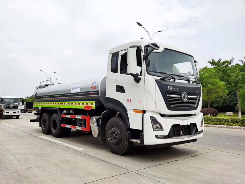 東風天龍后雙橋18噸灑水車